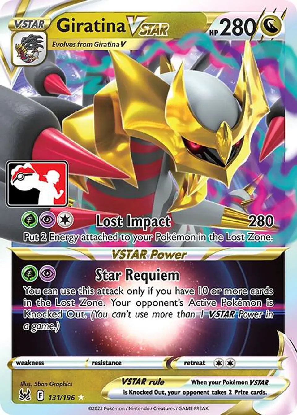 Giratina VSTAR - Prize Pack Series Cards (Español) 1