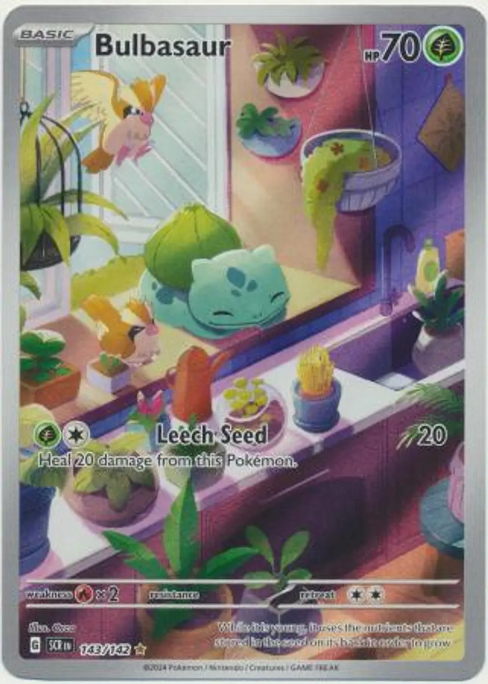 Bulbasaur - 143/142 - Illustration Rare 1