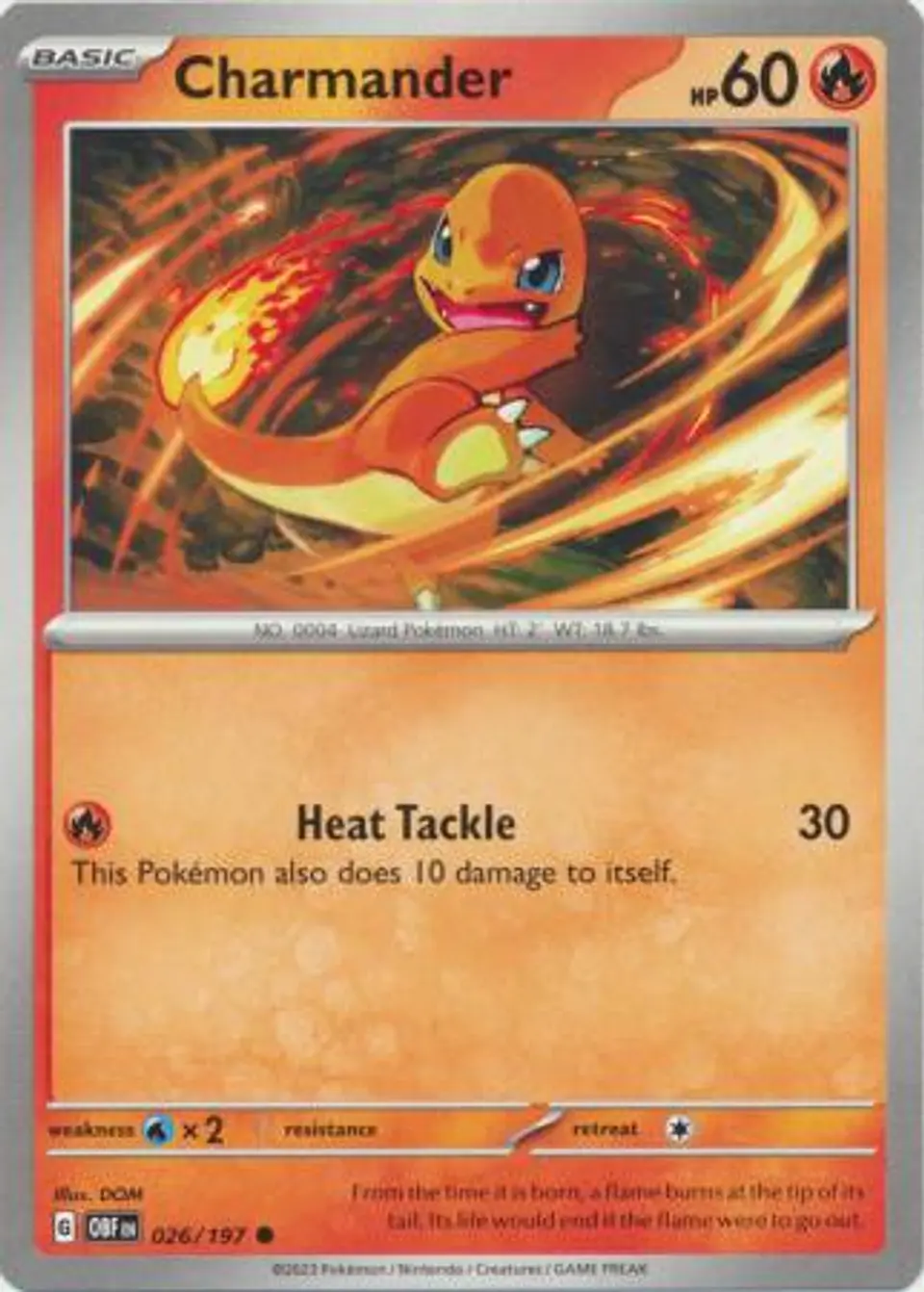 Charmander - 026/197 - Common 1