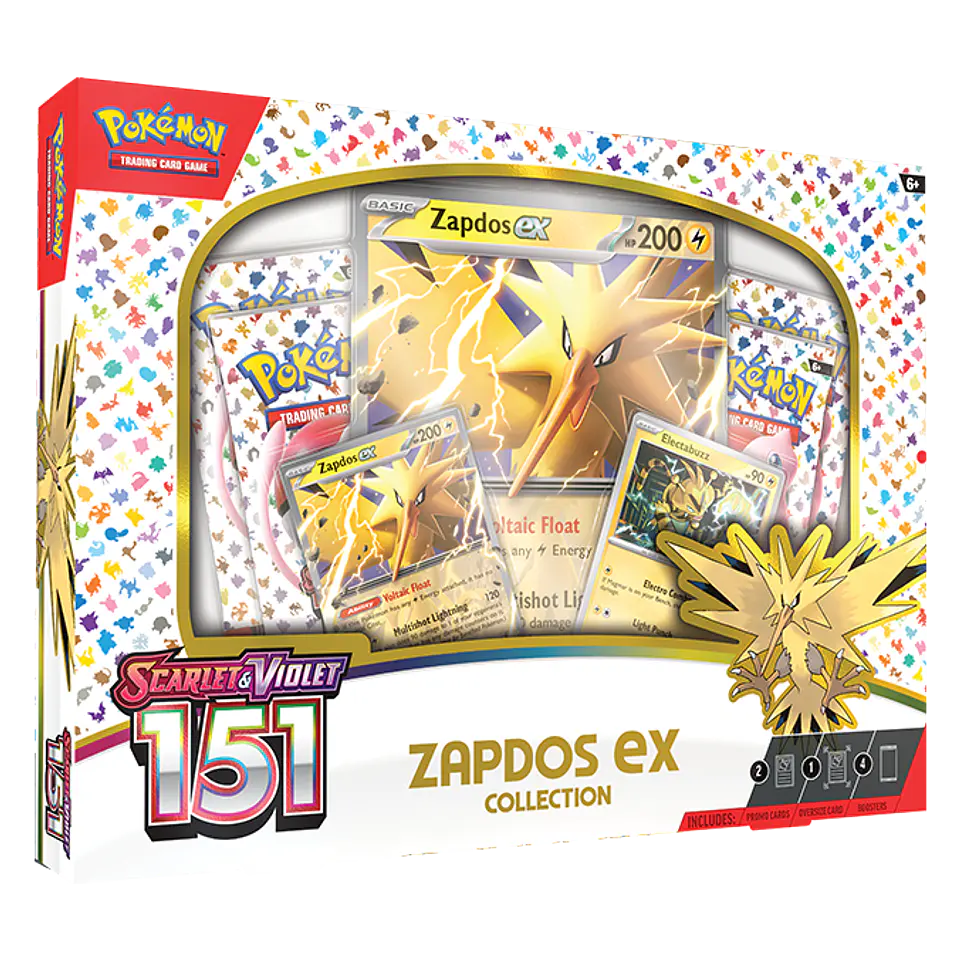 Zapdos EX Collection 151 – Español 1