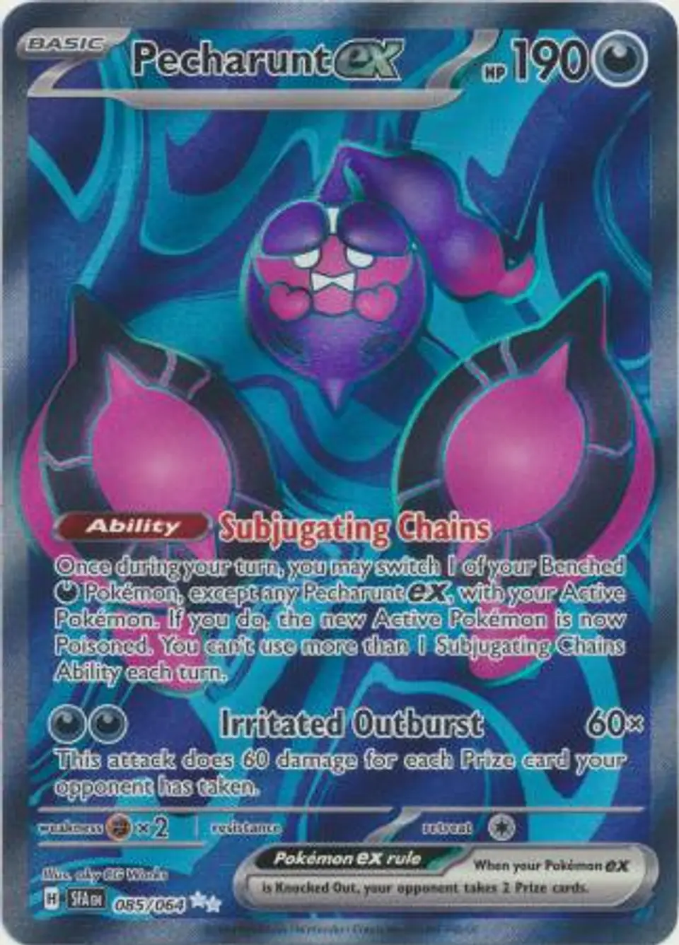 Pecharunt ex - 085/064 - Full Art Secret Rare 1