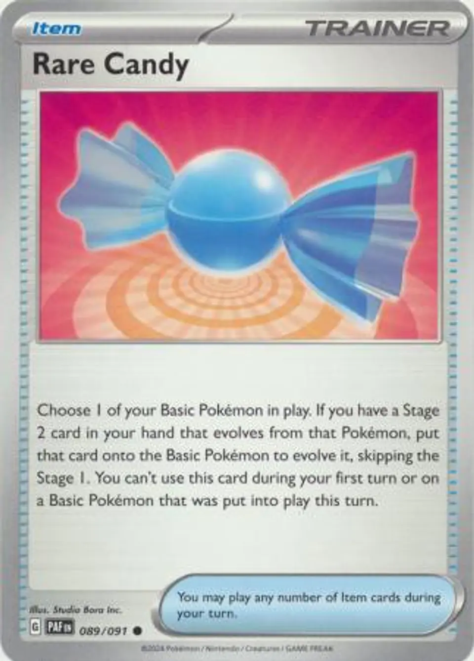 Rare Candy - 089/091 - Common 1