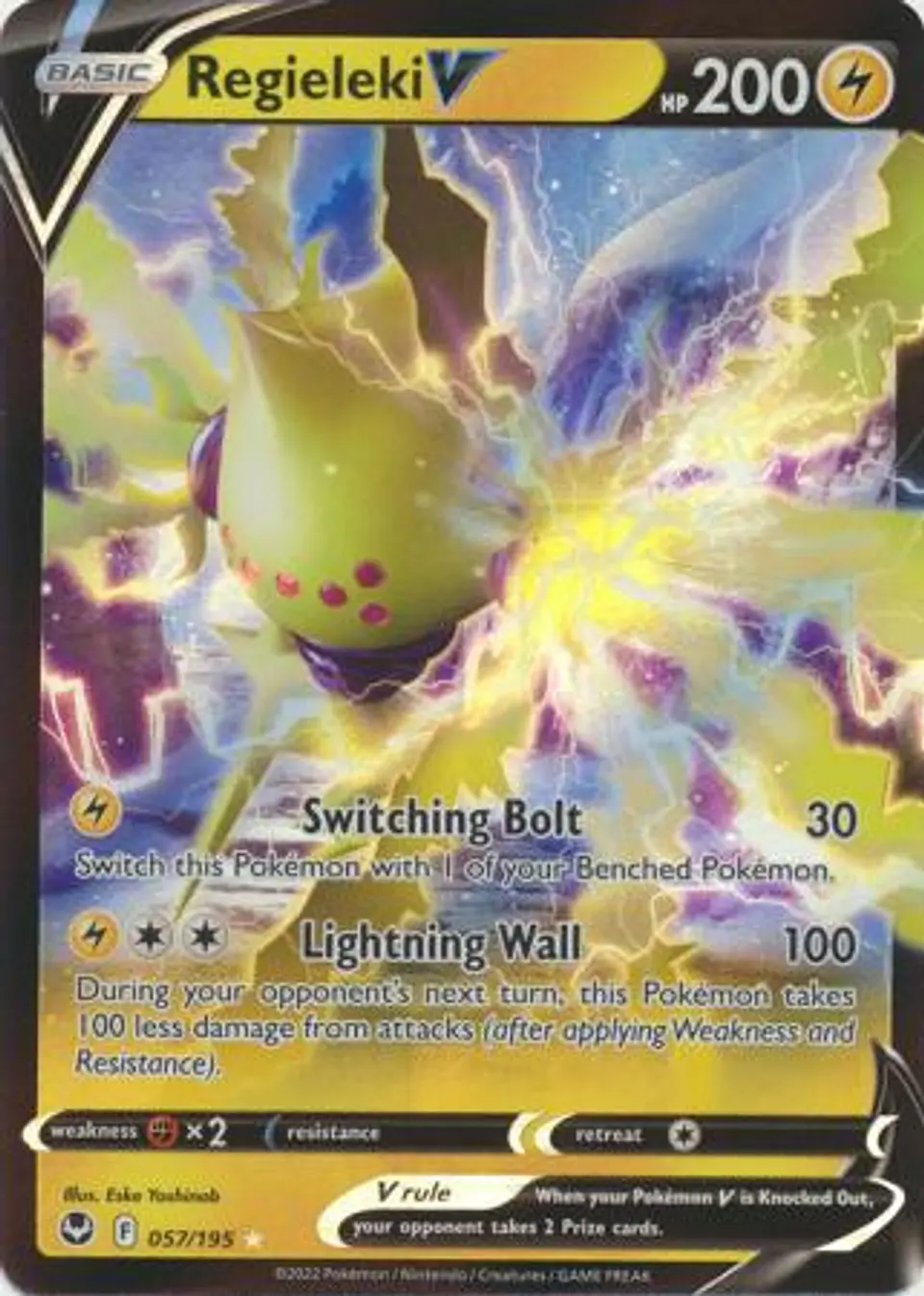 Regieleki V - 057/195 - Ultra Rare 1