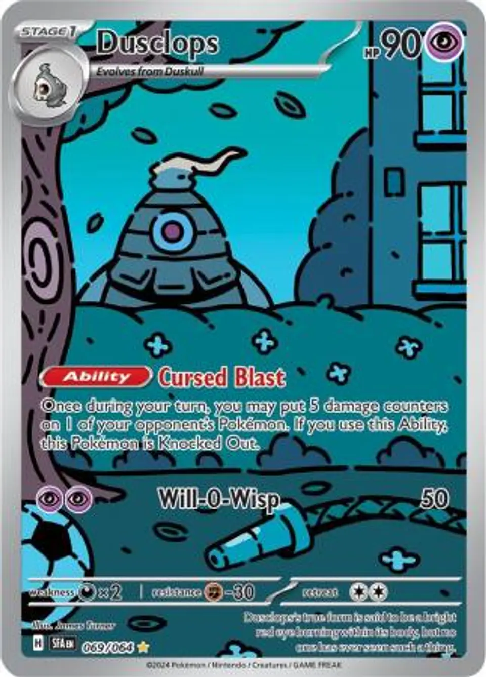 Dusclops - 069/064 - Illustration Rare 1