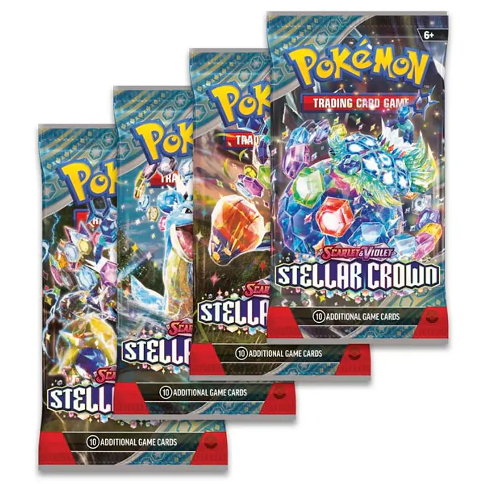 1 Booster Pack Stellar Crown Ingles 1