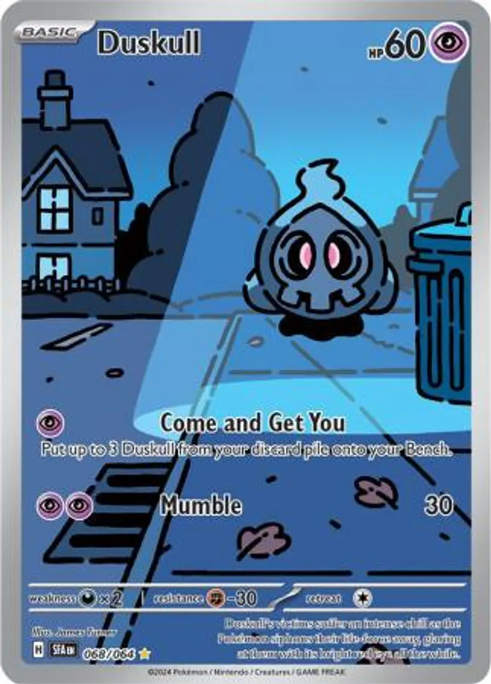 Duskull - 068/064 - Illustration Rare (Español) 1