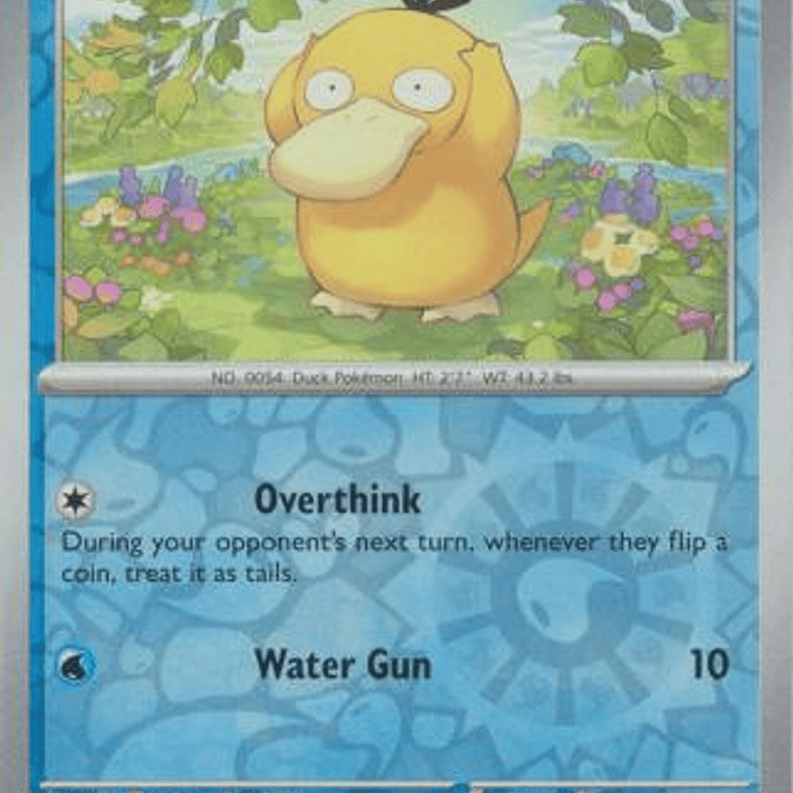 Psyduck - 054/165 - Common Reverse Holo (Español)