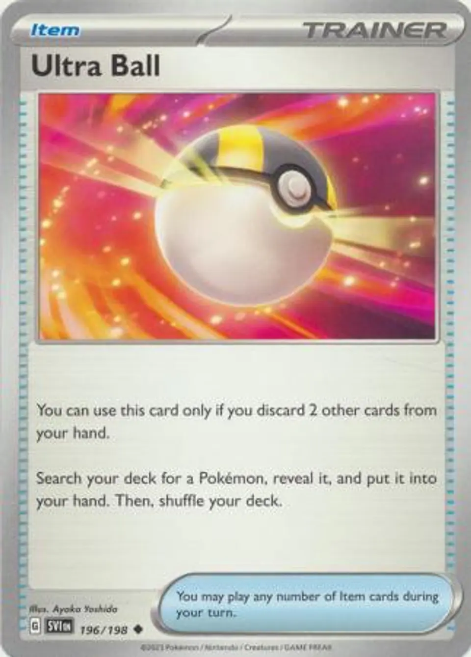 Ultra Ball - 196/198 - Uncommon 1
