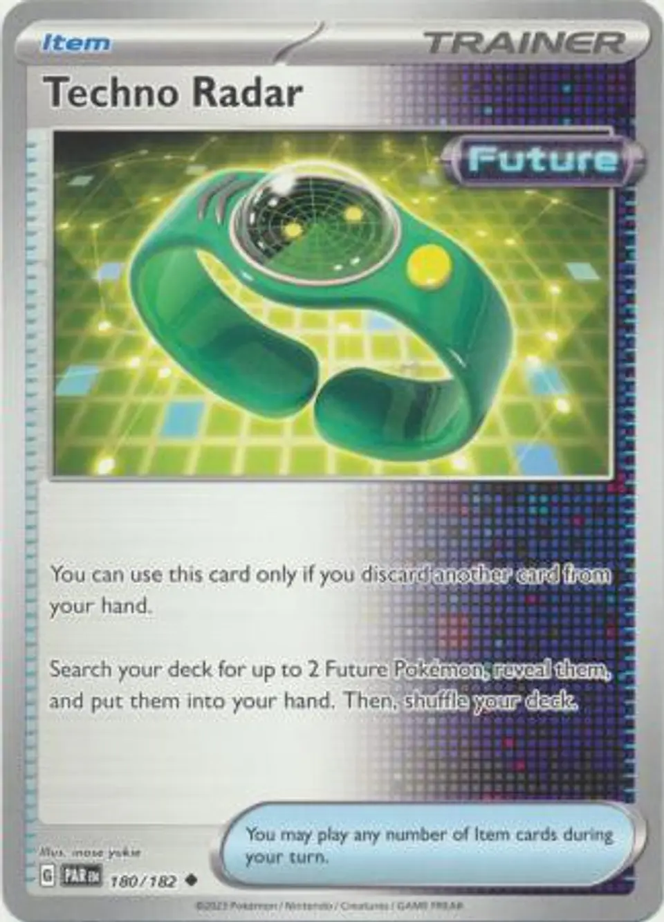Techno Radar - 180/182 - Uncommon 1