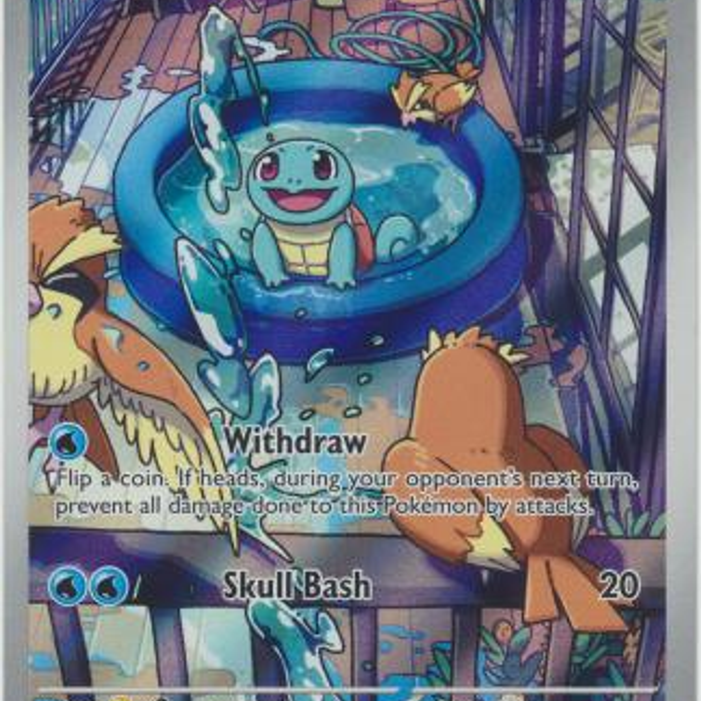 Squirtle - 148/142 - Illustration Rare (Español)