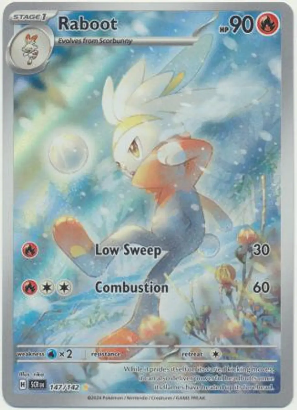 Raboot - 147/142 - Illustration Rare (Español) 1