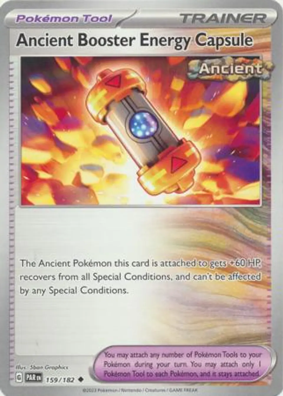 Ancient Booster Energy Capsule - 159/182 - Uncommon 1