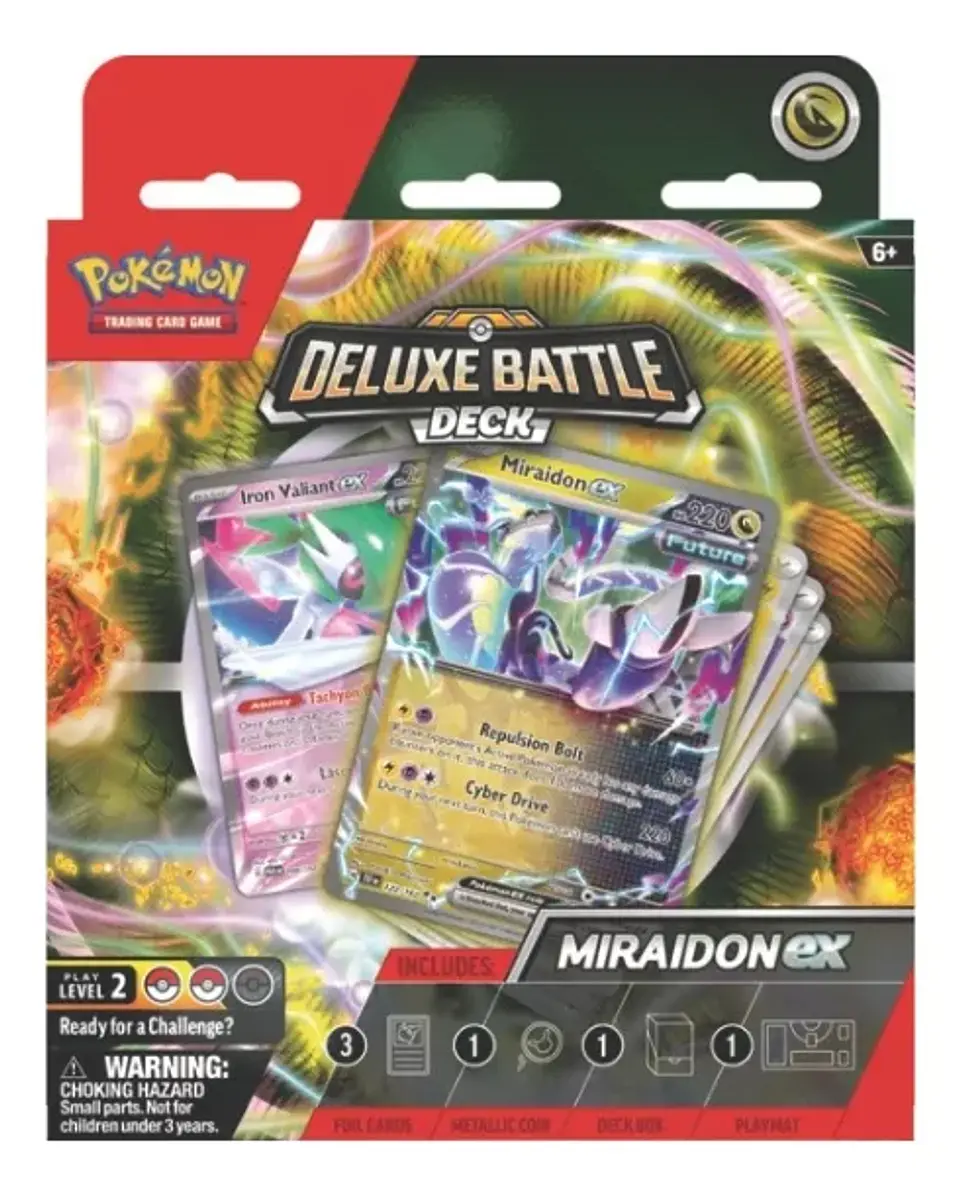 Miraidon EX Deluxe Battle Deck – Español 1