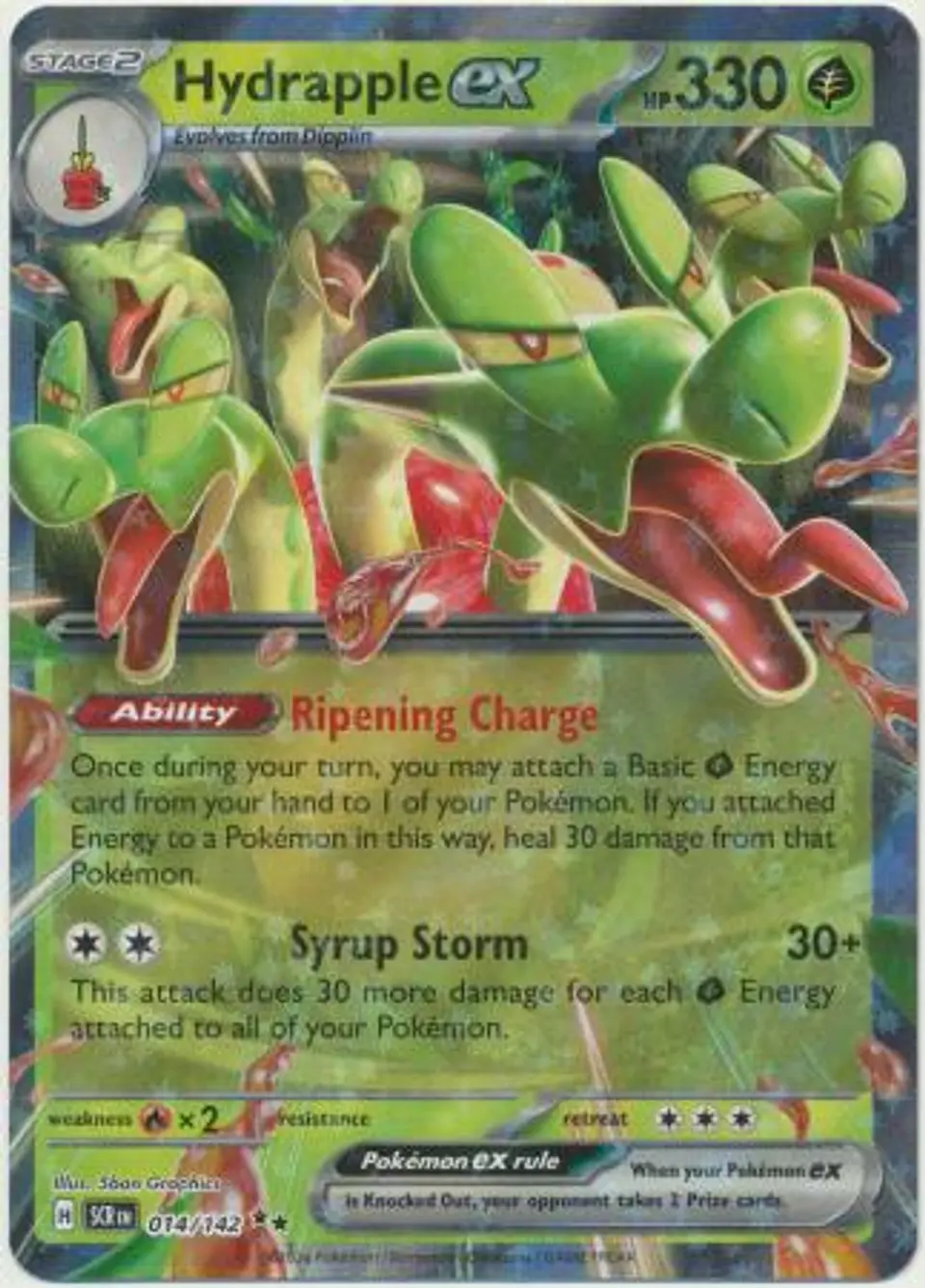 Hydrapple ex - 014/142 - Ultra Rare 1