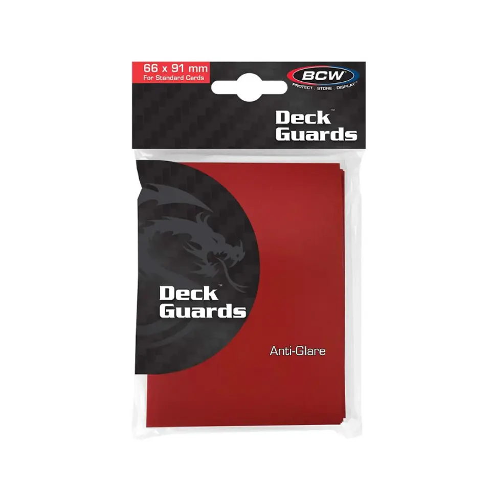 Protectores Standard Deck Guard Matte Anti-Glare – Red 100 1