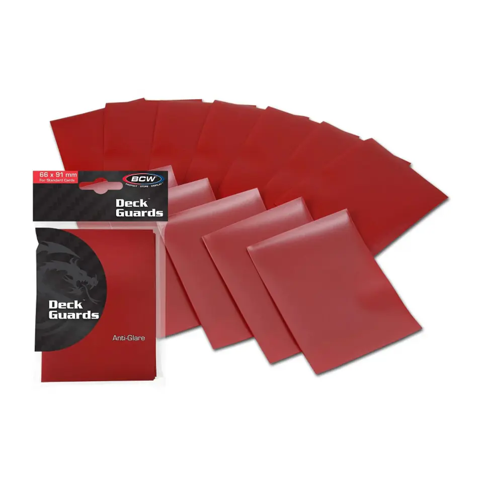 Protectores Standard Deck Guard Matte Anti-Glare – Red 100 2