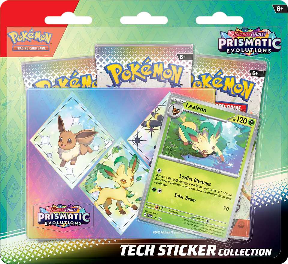Prismatic Evolutions - Tech Sticker Collection Español 2