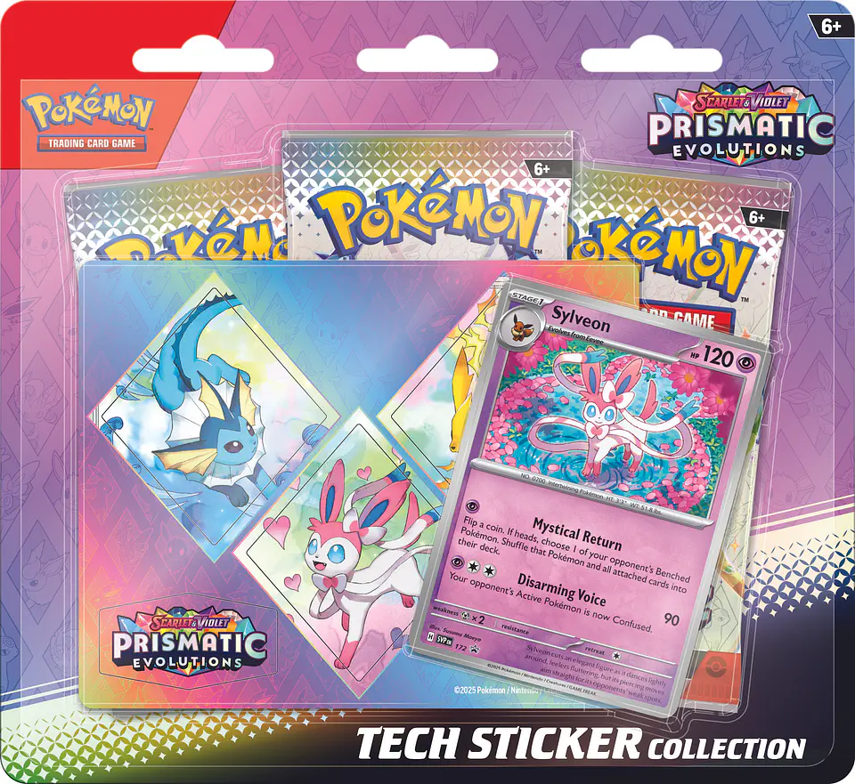 Prismatic Evolutions - Tech Sticker Collection Español 3