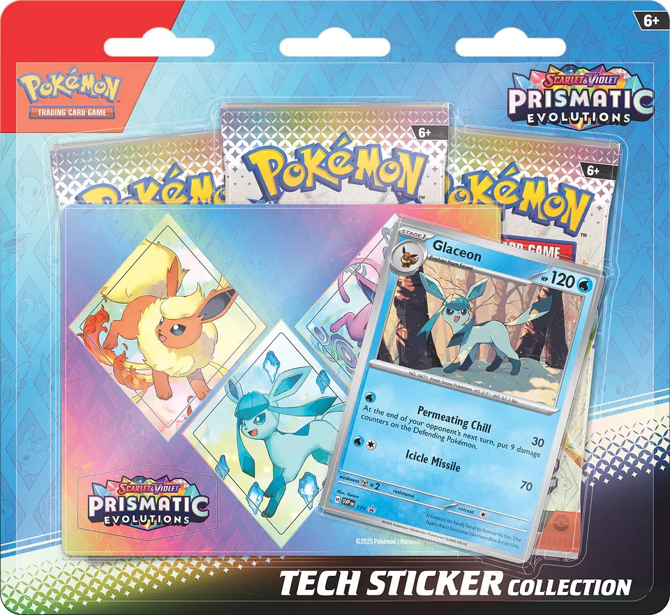Prismatic Evolutions - Tech Sticker Collection Ingles 1