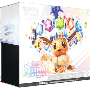 Prismatic Evolutions Elite Trainer Box (Español)