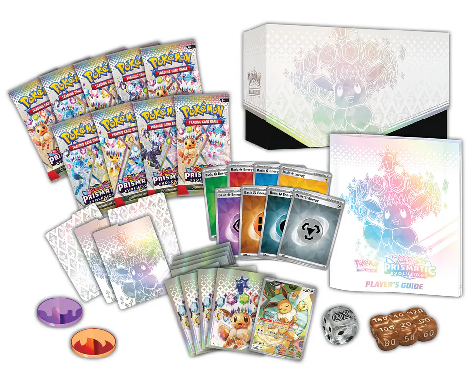 Prismatic Evolutions Elite Trainer Box (Español) 2