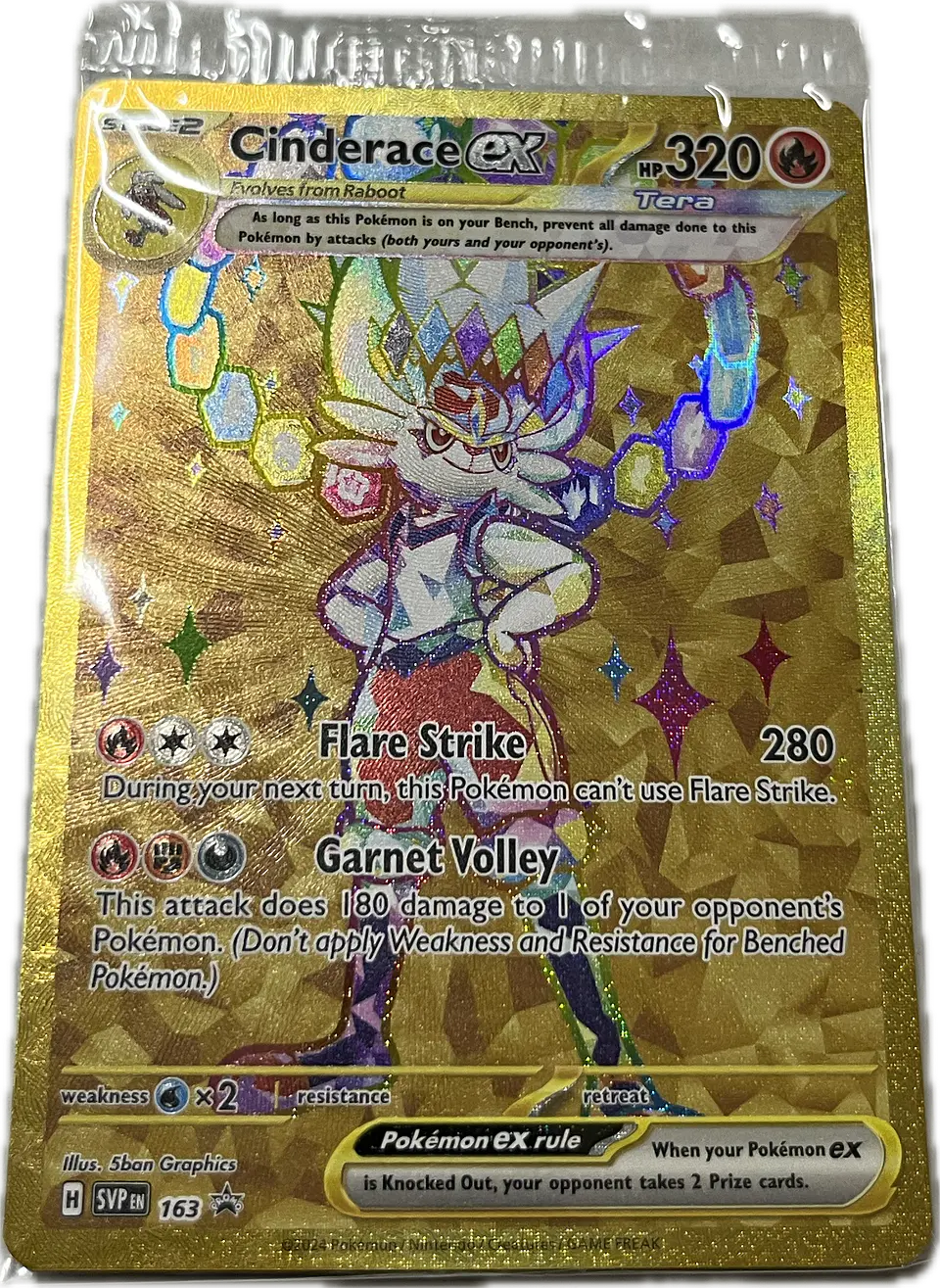 Cinderace EX – SVP 163 – Promo 1