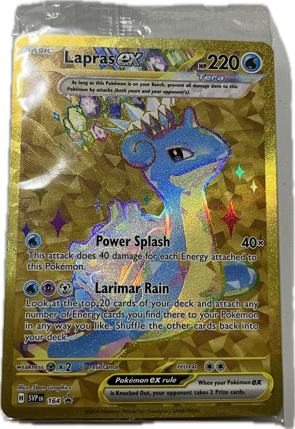 Lapras EX – SVP 164 – Promo 1