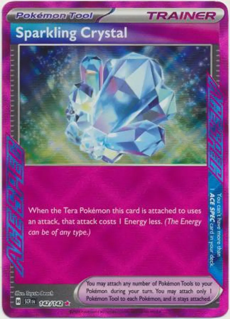 Sparkling Crystal - 142/142 - Ace Rare 1