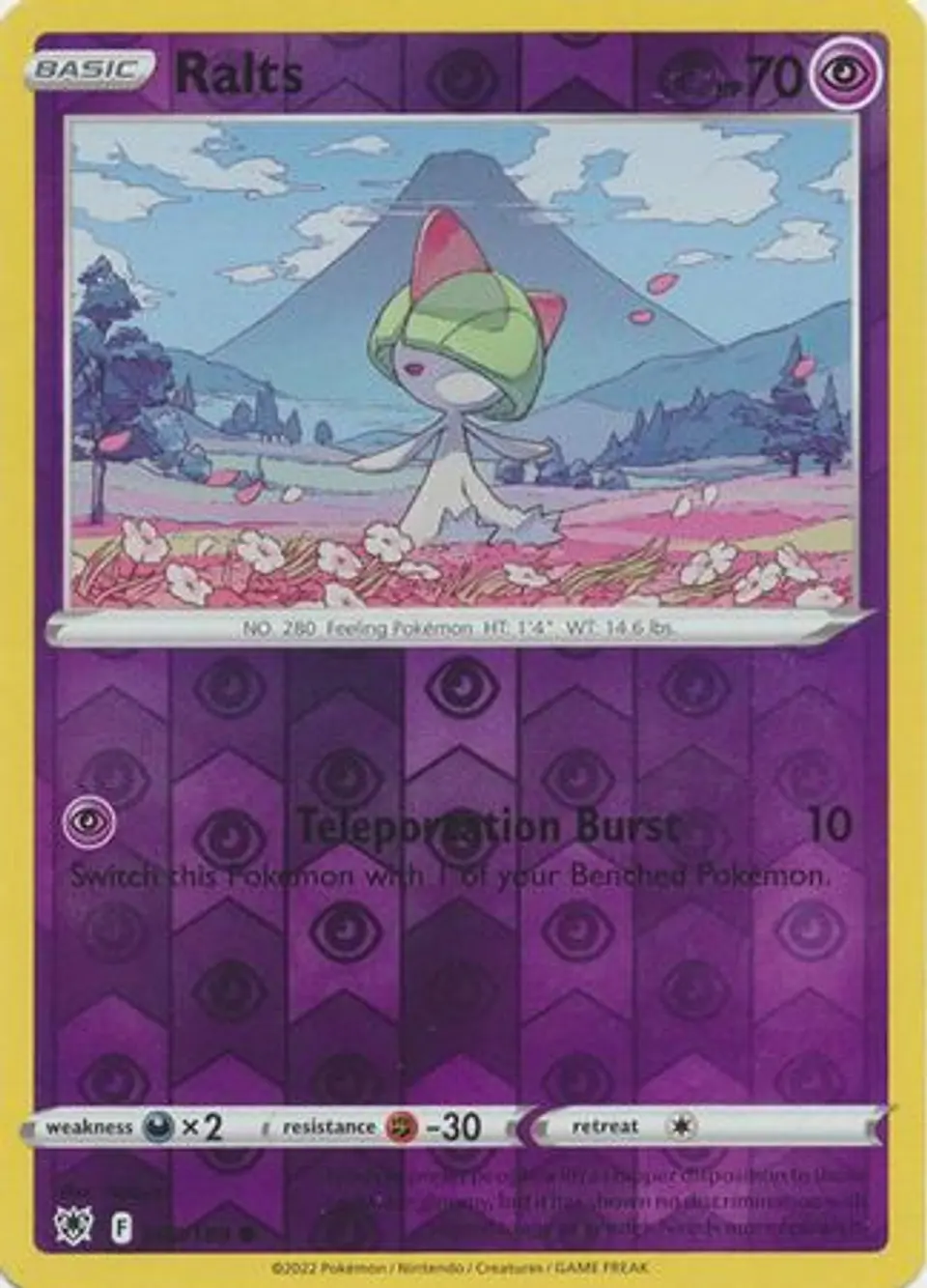 Ralts - 060/189 - Common Reverse Holo (Español) 1