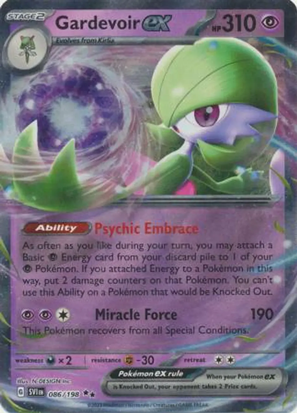 Gardevoir ex - 086/198 - Ultra Rare (Español) 1