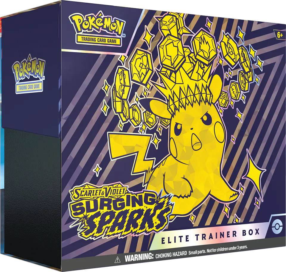 Surging Sparks - Elite Trainer Box Español 1