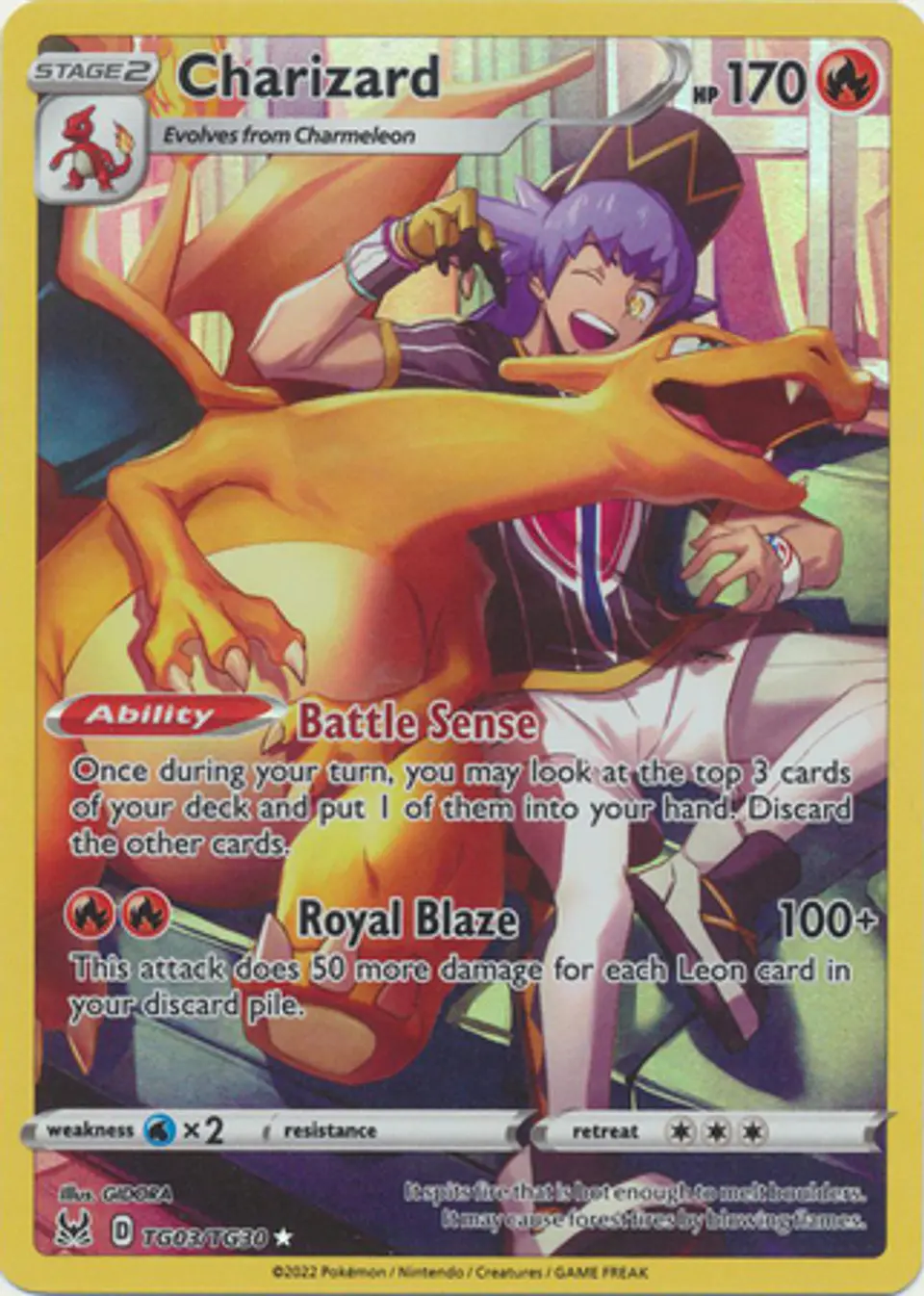 Charizard - TG03/TG30 - Holo Rare 1
