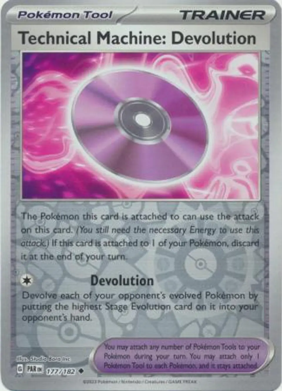 Technical Machine: Devolution - 177/182 - Uncommon Reverse Holo (Español) 1