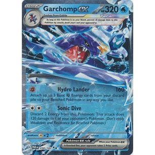 Garchomp ex - 038/182 - Ultra Rare