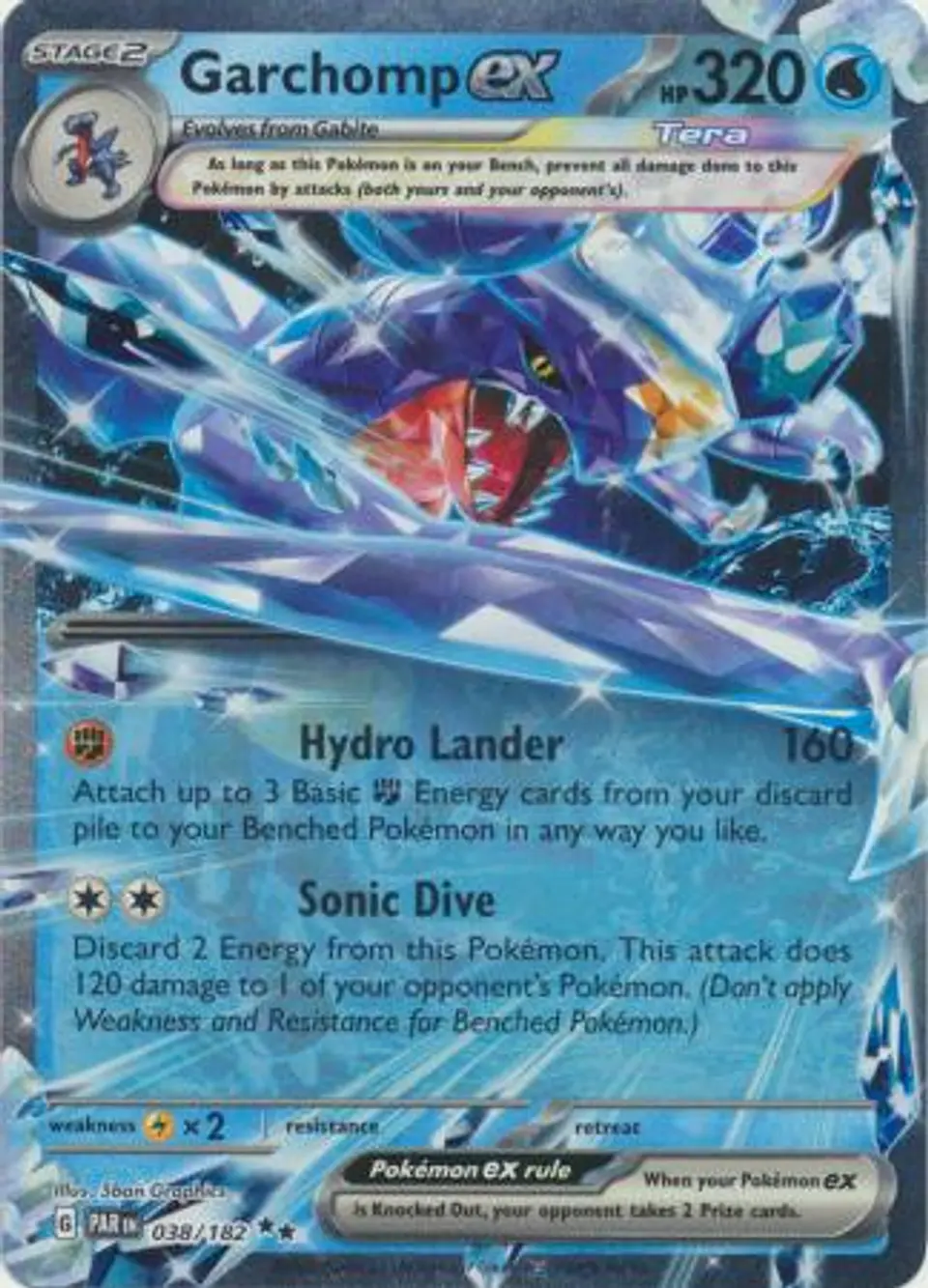 Garchomp ex - 038/182 - Ultra Rare 1