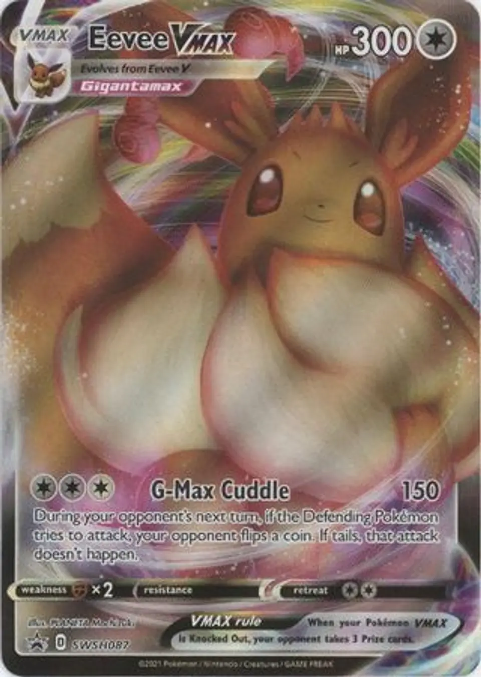 Eevee VMAX - SWSH087 - Full Art Promo 1
