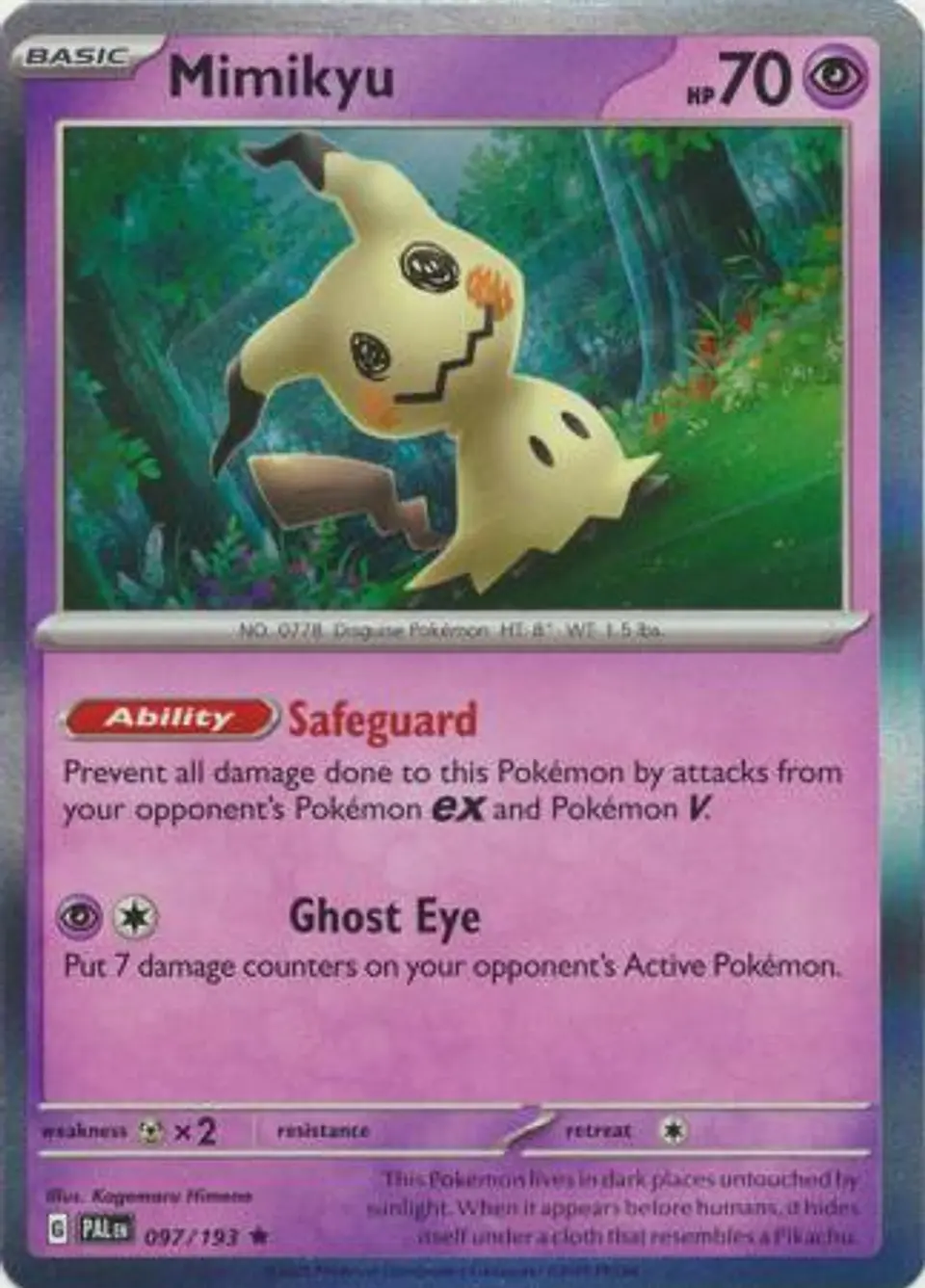 Mimikyu - 097/193 - Holo Rare 1