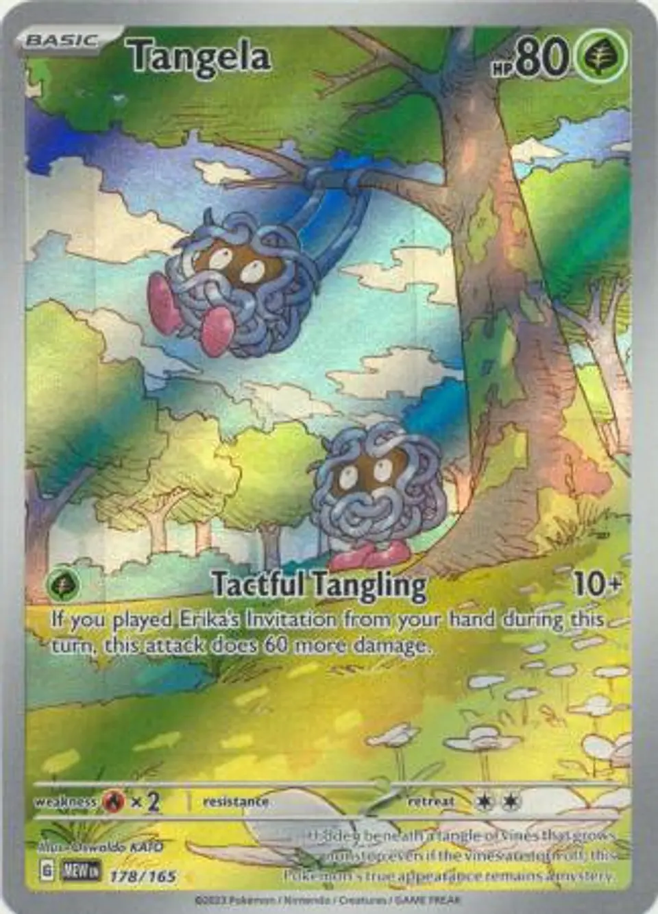 Tangela - 178/165 - Illustration Rare 1