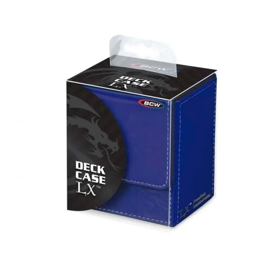 BCW GAMING DECK CASE - LX BLUE 1