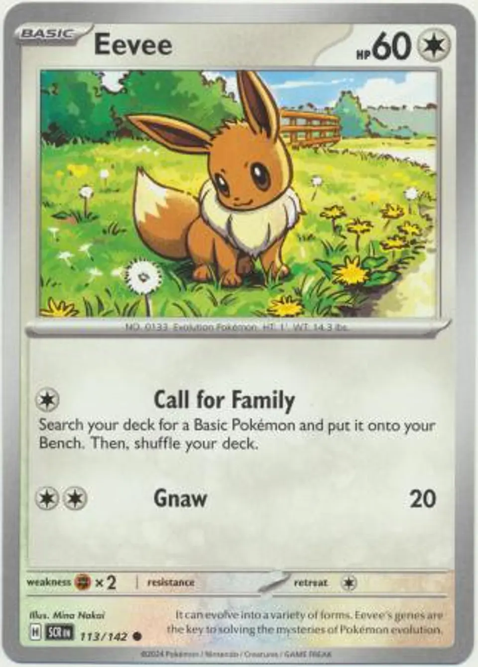 Eevee - 113/142 - Common 1