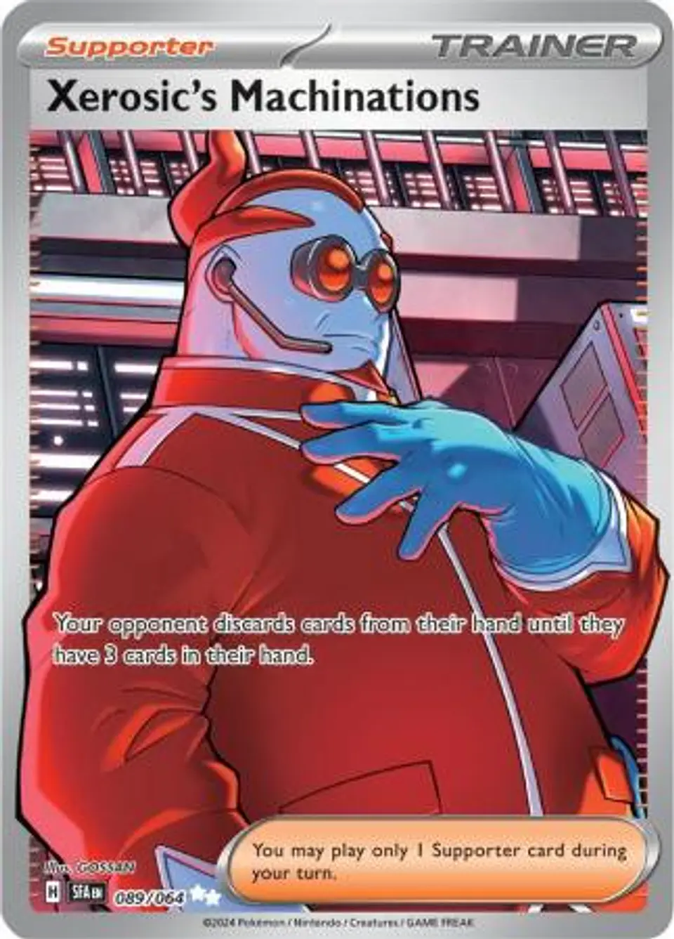 Xerosic's Machinations - 089/064 - Full Art Secret Rare (Español) 1
