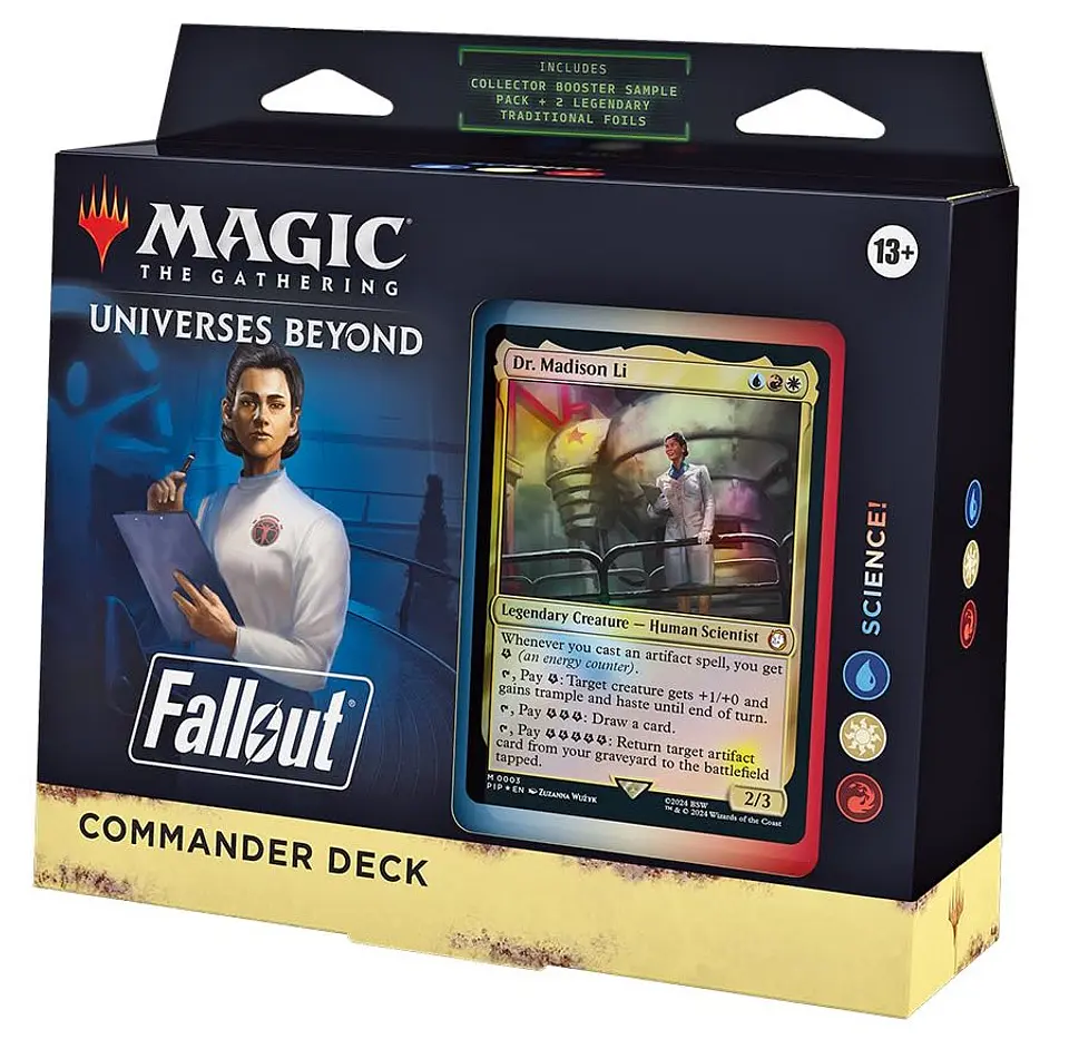 FALLOUT COMMANDER DECK DISPLAY (producto en ingles) 	SCIENCIE! 1