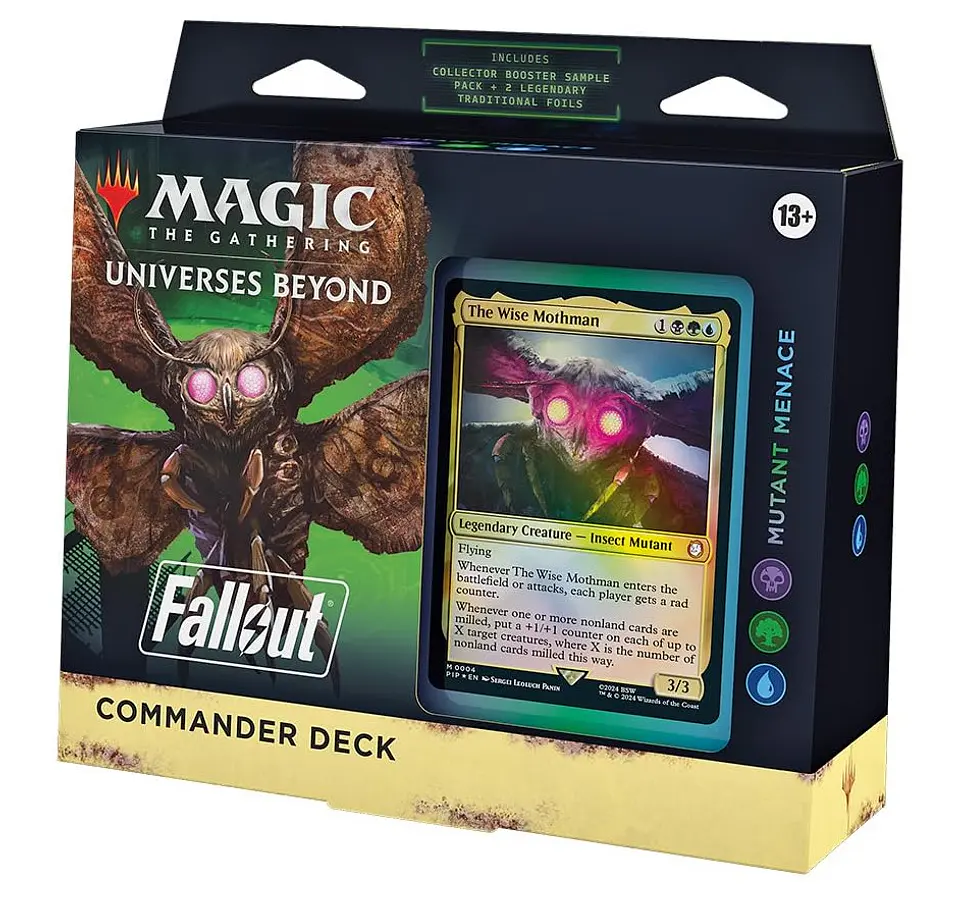 FALLOUT COMMANDER DECK DISPLAY (producto en ingles) 	MUTANT MENACE 1