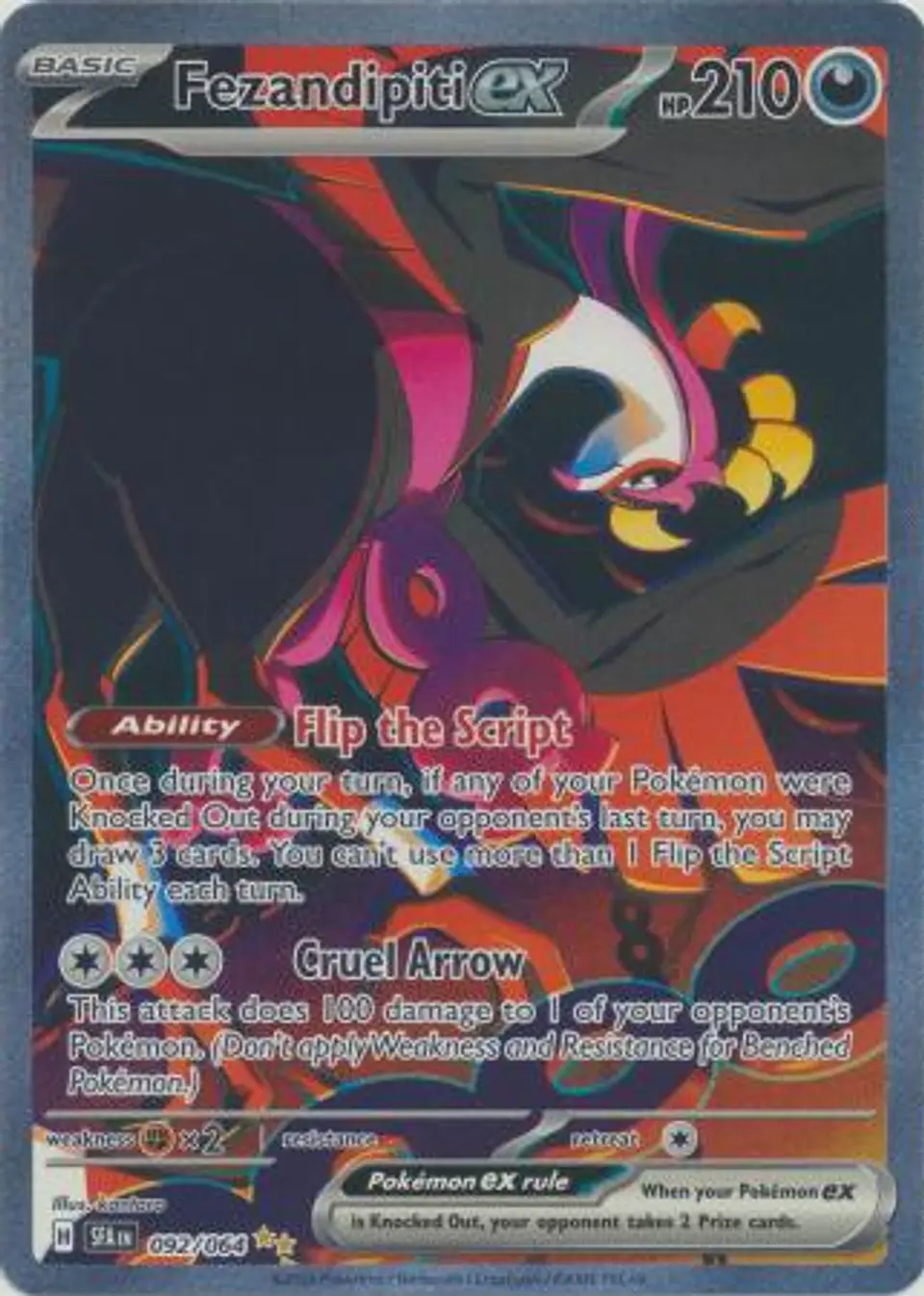 Fezandipiti ex - 092/064 - Special Illustration Rare 1