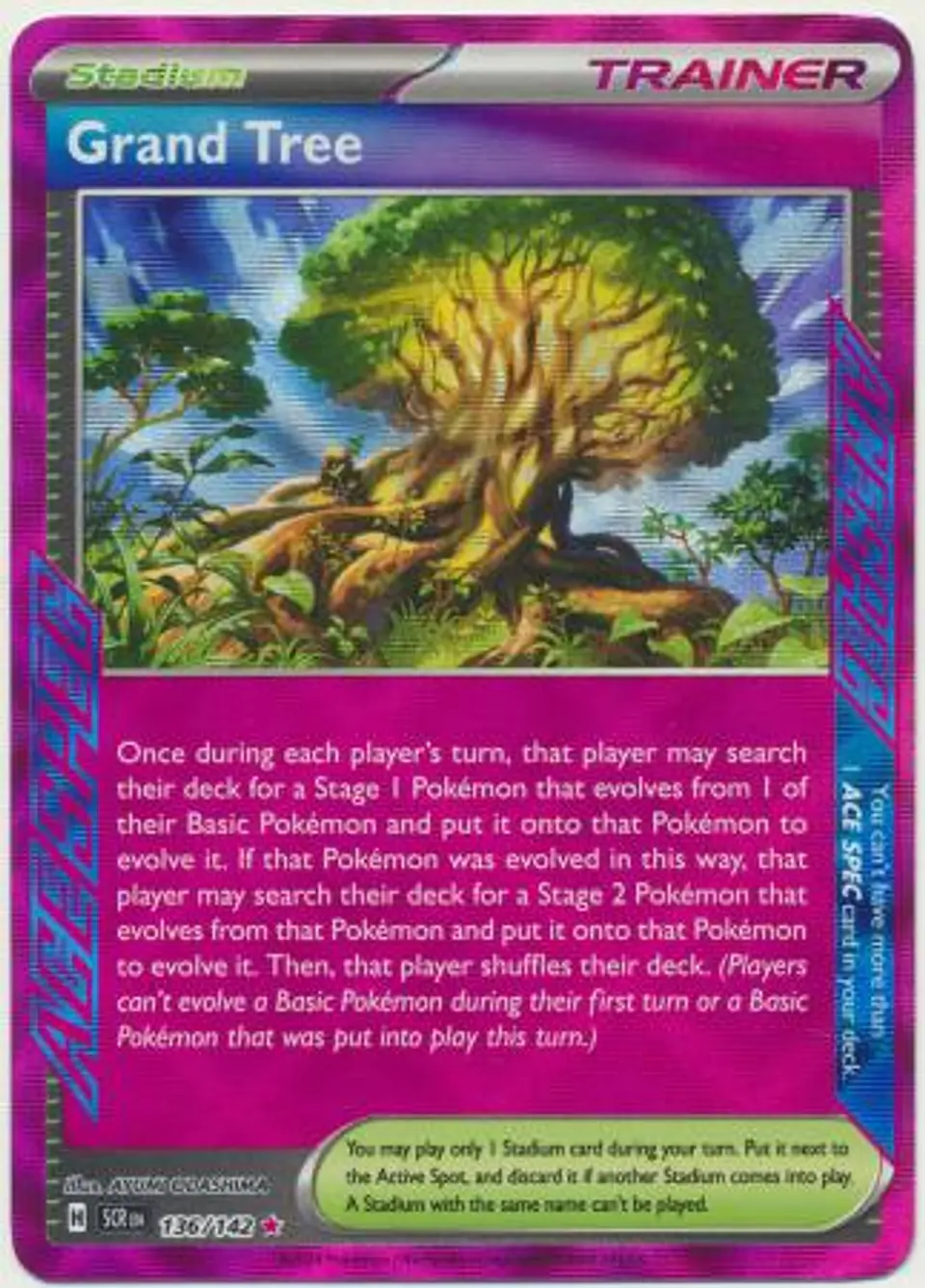Grand Tree - 136/142 - Ace Rare (Español) 1