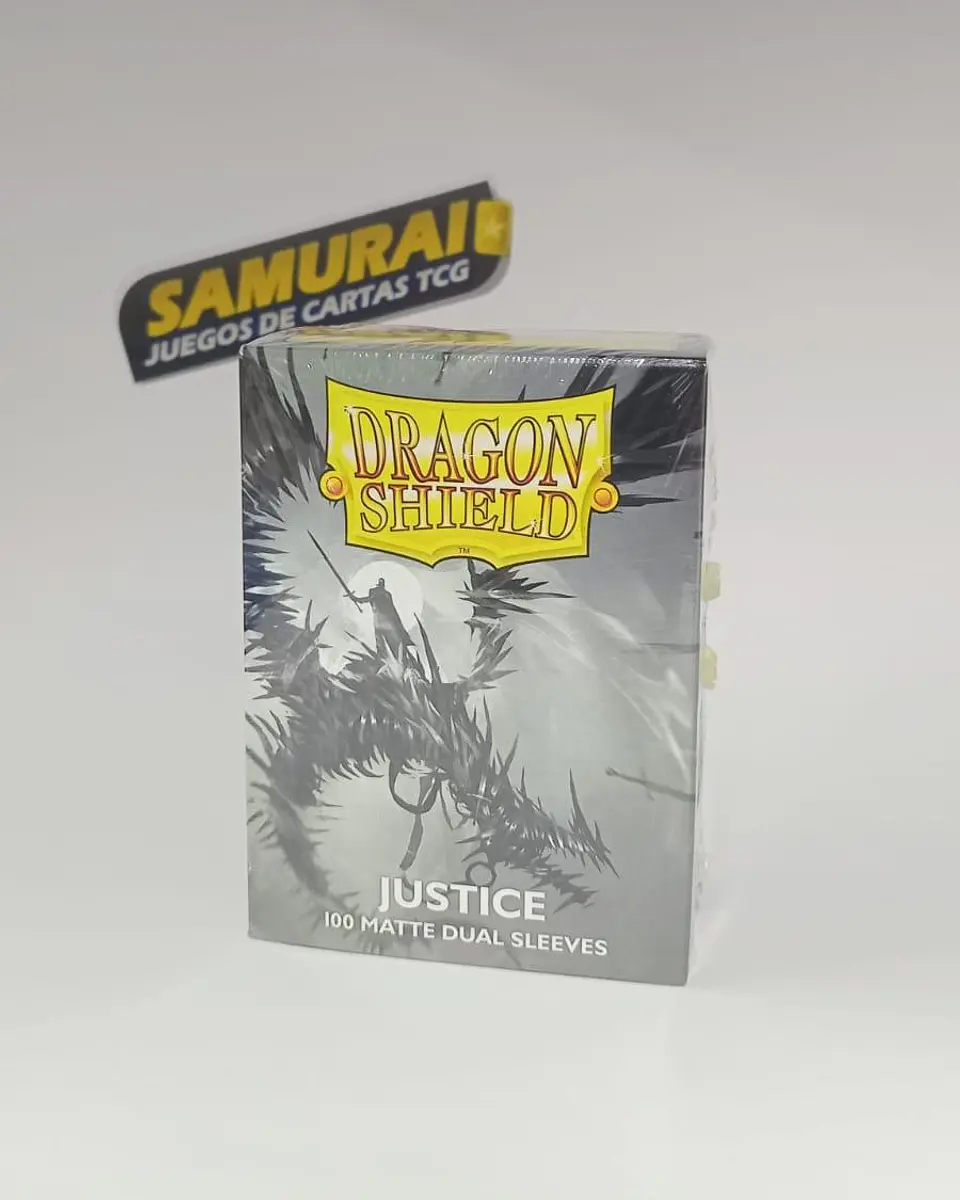 DRAGON SHIELD MATTE DUAL 100 COLOR JUSTICE 1