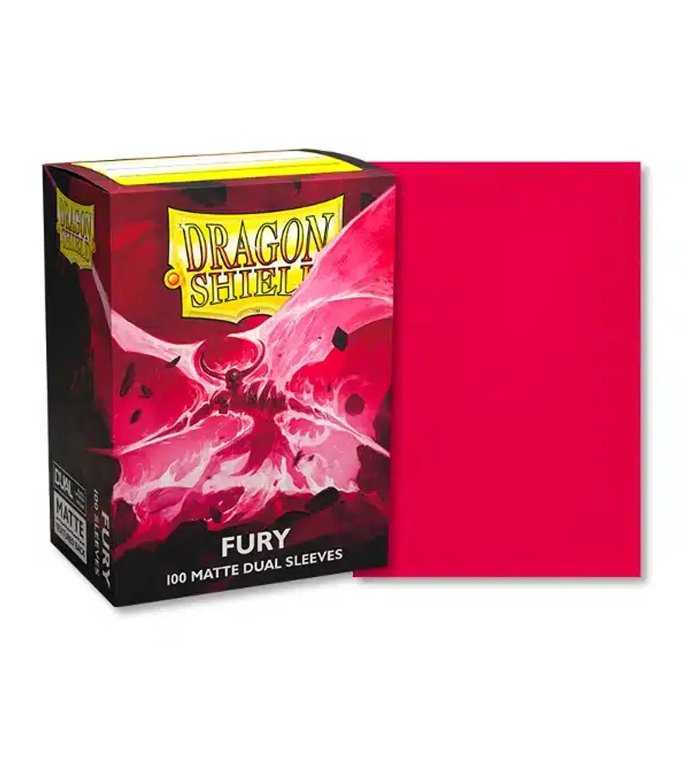 DRAGON SHIELD MATTE DUAL 100 COLOR FURY  3
