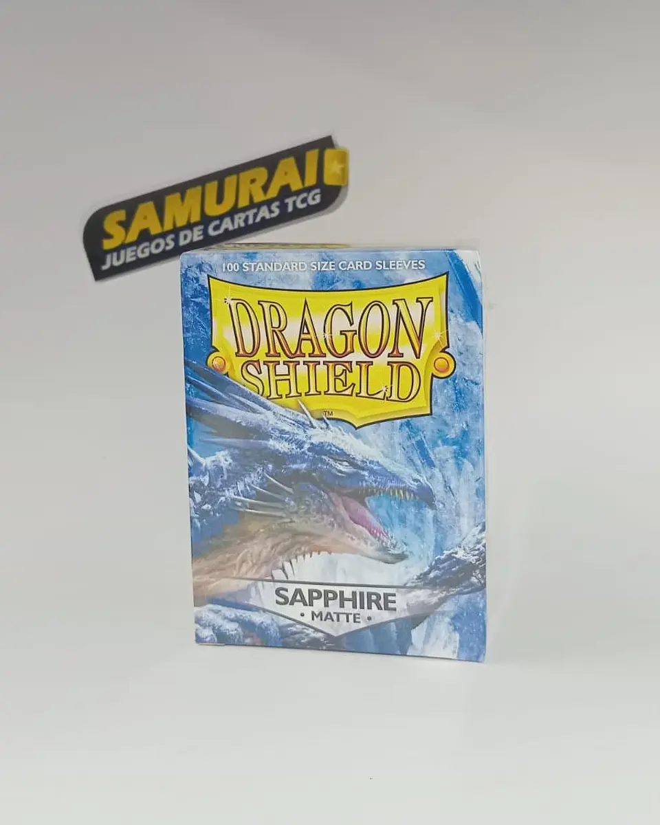 DRAGON SHIELD MATTE NORMAL 100 COLOR SAPPHIRE 1