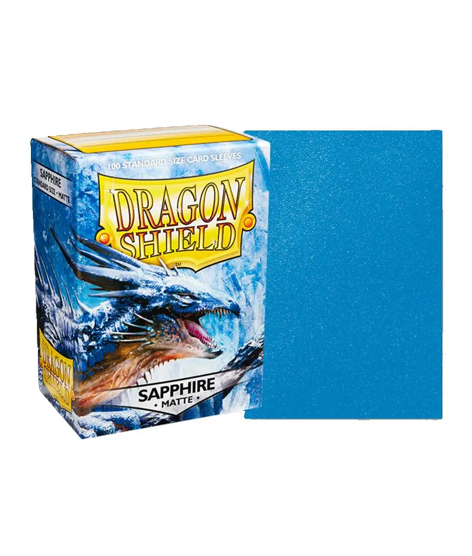 DRAGON SHIELD MATTE NORMAL 100 COLOR SAPPHIRE 3