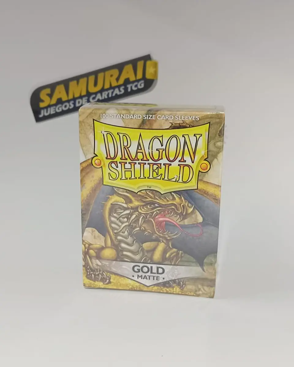 DRAGON SHIELD MATTE NORMAL 100 COLOR GOLD 1
